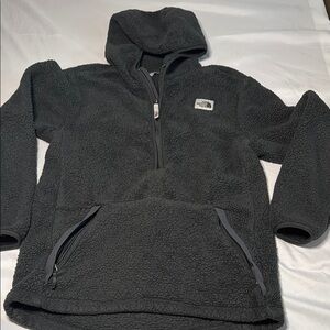 The North Face Kids Charcoal Fleece Hoodie